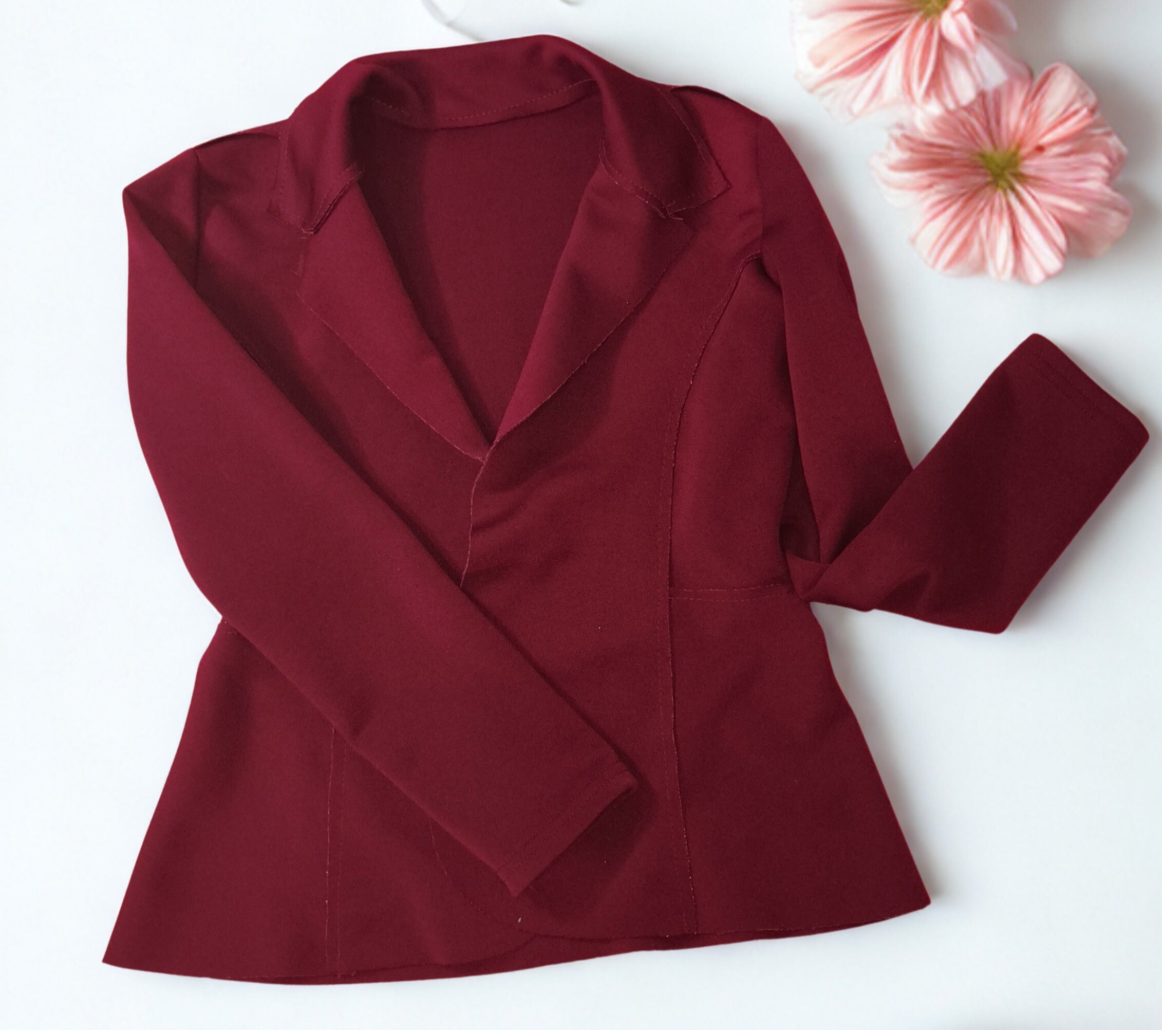 Blazer púrpura chic